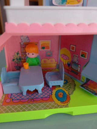 Casa Grande Pin y Pon con accesorios