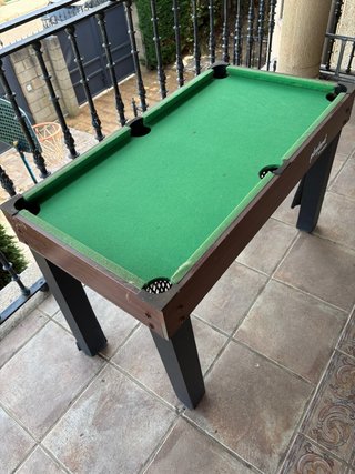 Mesa Multijuegos Futbolín, Billar y más