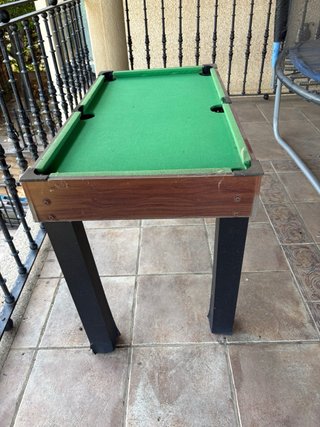 Mesa Multijuegos Futbolín, Billar y más