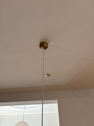 Lámpara Techo Zara Home Doble Hoja