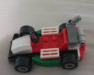 Revista LEGO City N.5 Piloto Coche Carreras