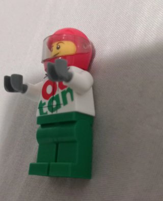 Revista LEGO City N.5 Piloto Coche Carreras