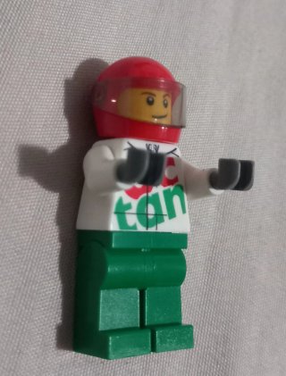 Revista LEGO City N.5 Piloto Coche Carreras
