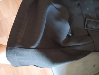Mono chaqueta pantalón corto negro. Acepto ofertas