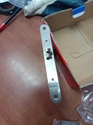 Lote 5 Cerraduras Inox 70x50