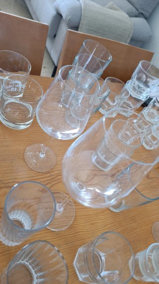 Vasos de cristal GRATIS