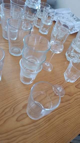 Vasos de cristal GRATIS