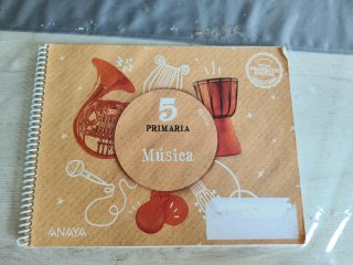Música 5 Primaria. Operación mundo de Anaya