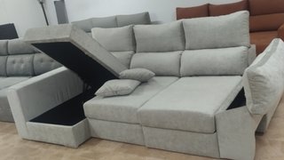 Chaiselongue EXTRAIBLE AL SUELO,ARCON,BRAZO DESLIZ