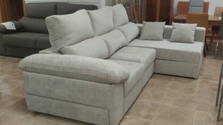 Chaiselongue EXTRAIBLE AL SUELO,ARCON,BRAZO DESLIZ