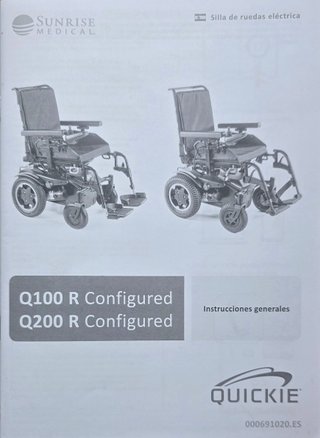 Silla de Ruedas Eléctrica Sunrise Medical Q100