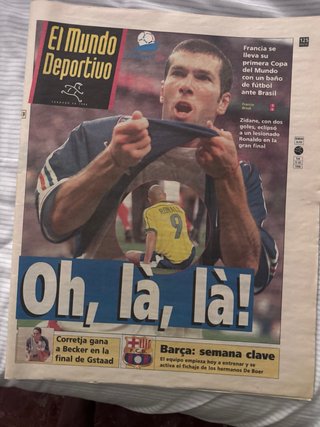 Mundo Deportivo Francia 98 Campeona