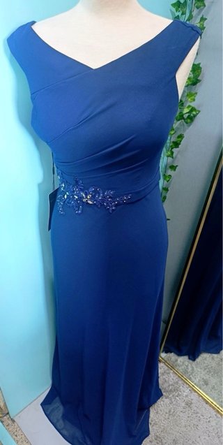 Vestido de fiesta azul
