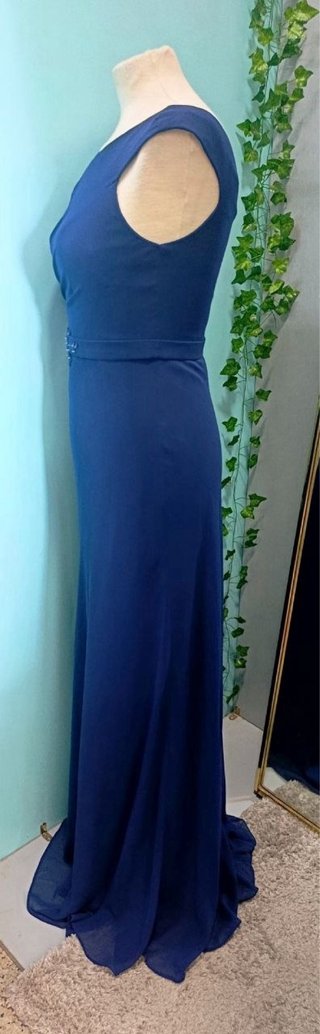 Vestido de fiesta azul