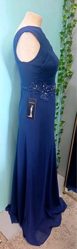 Vestido de fiesta azul