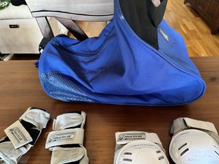 Patines en línea y protecciones