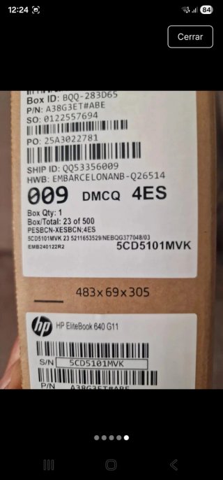 Portátil HP Elitebook 640 G11