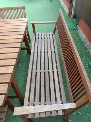 Conjunto Mesa y Sillas Jardín Teka