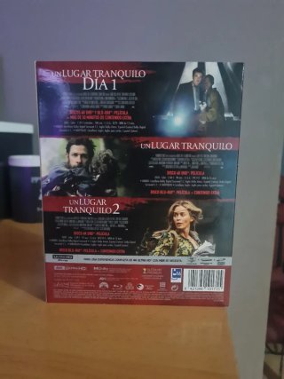 Pack de 3 colecciones de peliculas 4K uhd