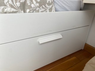 Estructura cama doble con cajones