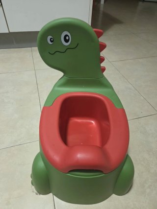 Orinal infantil bebé dinosaurio