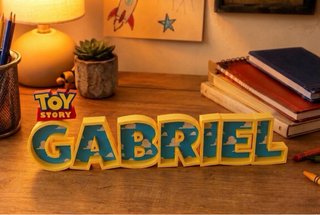 Letras 3D Toy Story Gabriel Personalizado