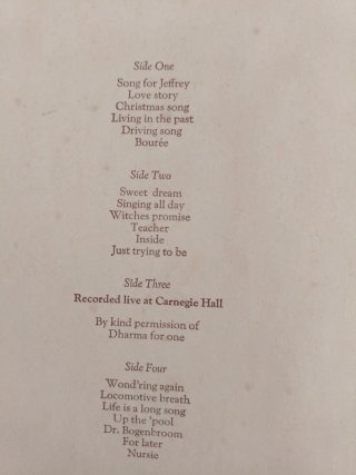 Jethro Tull Living in the Past Vinilo