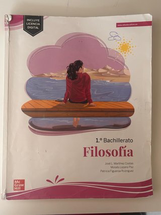 Filosofía 1.º Bachillerato