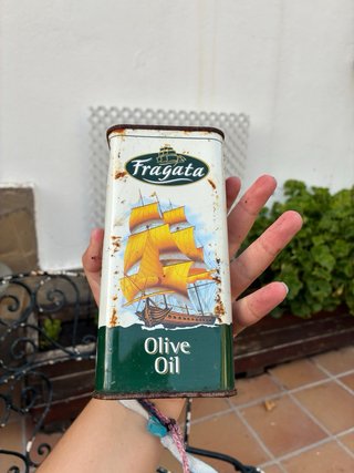 Lata Aceite Oliva Vintage Fragata