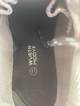 Zapatos Seguridad Wurth Modyf Talla 41 Gris