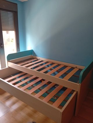 Cama nido con cajones