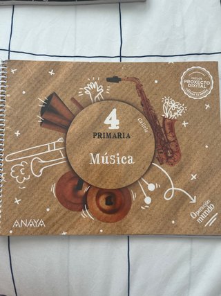 Libro Música 4 Primaria Anaya Galicia