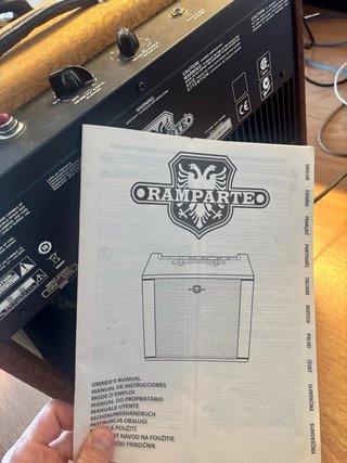 Amplificador Fender Ramparte