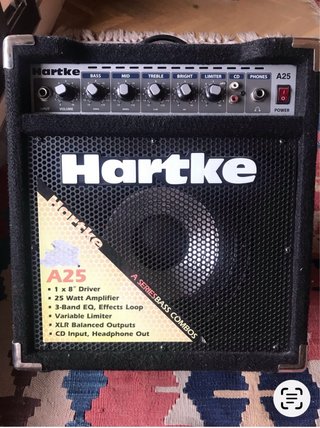 Amplificador Bajo Hartke A25