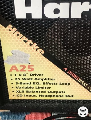 Amplificador Bajo Hartke A25