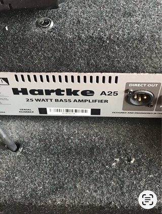 Amplificador Bajo Hartke A25
