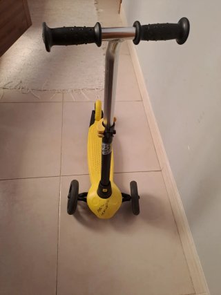 Patinete infantil 3 ruedas amarillo
