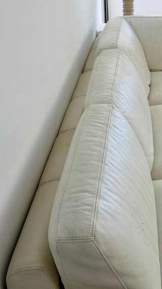 Sofá Roche Bobois Piel Blanca 2009