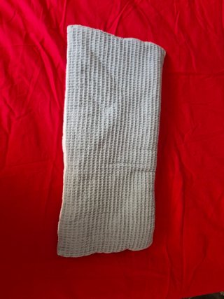 Cuna colecho con ropa y colchón
