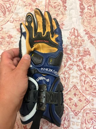 Guantes Moto Knox Handroid MK4 Talla S