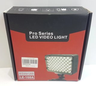 Pro Series LED Video Light 168A + Batería