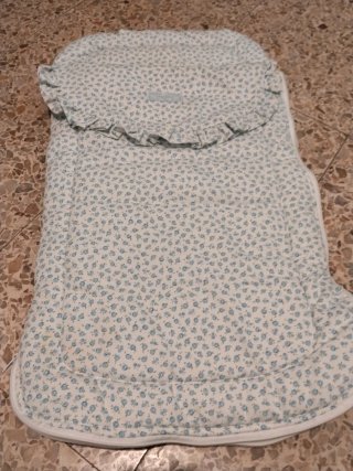 Saco para capazo floral