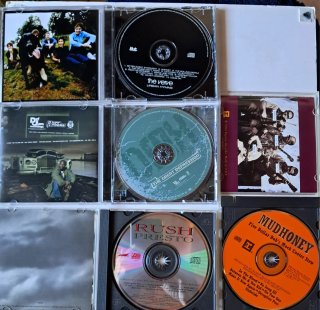 Cds The Verve, DMX, Rush, Mudhoney