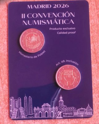 Coincard II Convención Numismática Madrid 2026