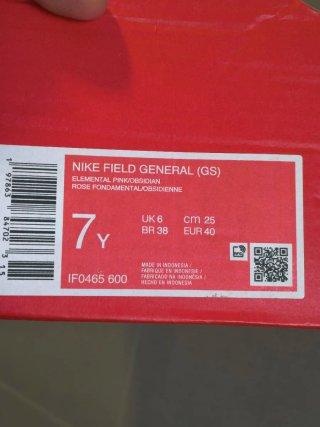 Nike Field General EU 40 Rosa/Blue Nuove Donna