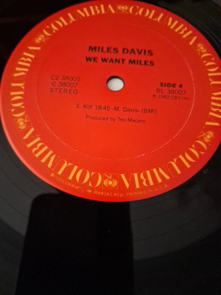 Vinilo We Want Miles (Promo) USA Jazz