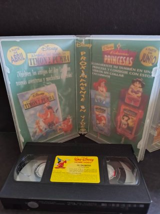 Lote VHS Disney Classici