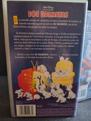 Lote VHS Disney Classici