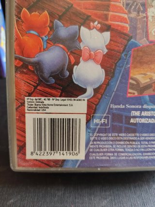 Lote VHS Disney Classici