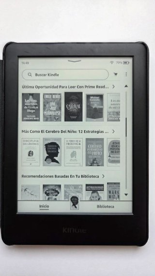 Kindle 10ª Gen con luz Negro
